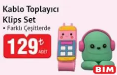 POLOSMART KABLO TOPLAYICI KLİPS SET fiyat ve kampanya bilgisi